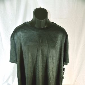 NEW ZELOS MENS DRY FIT DRESS TEE